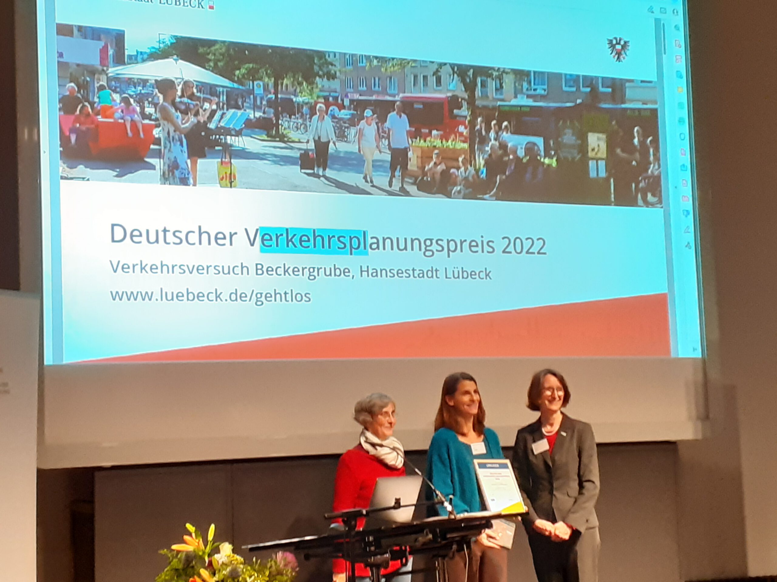 Lübeck gewinnt Deutschen Verkehrsplanungspreis