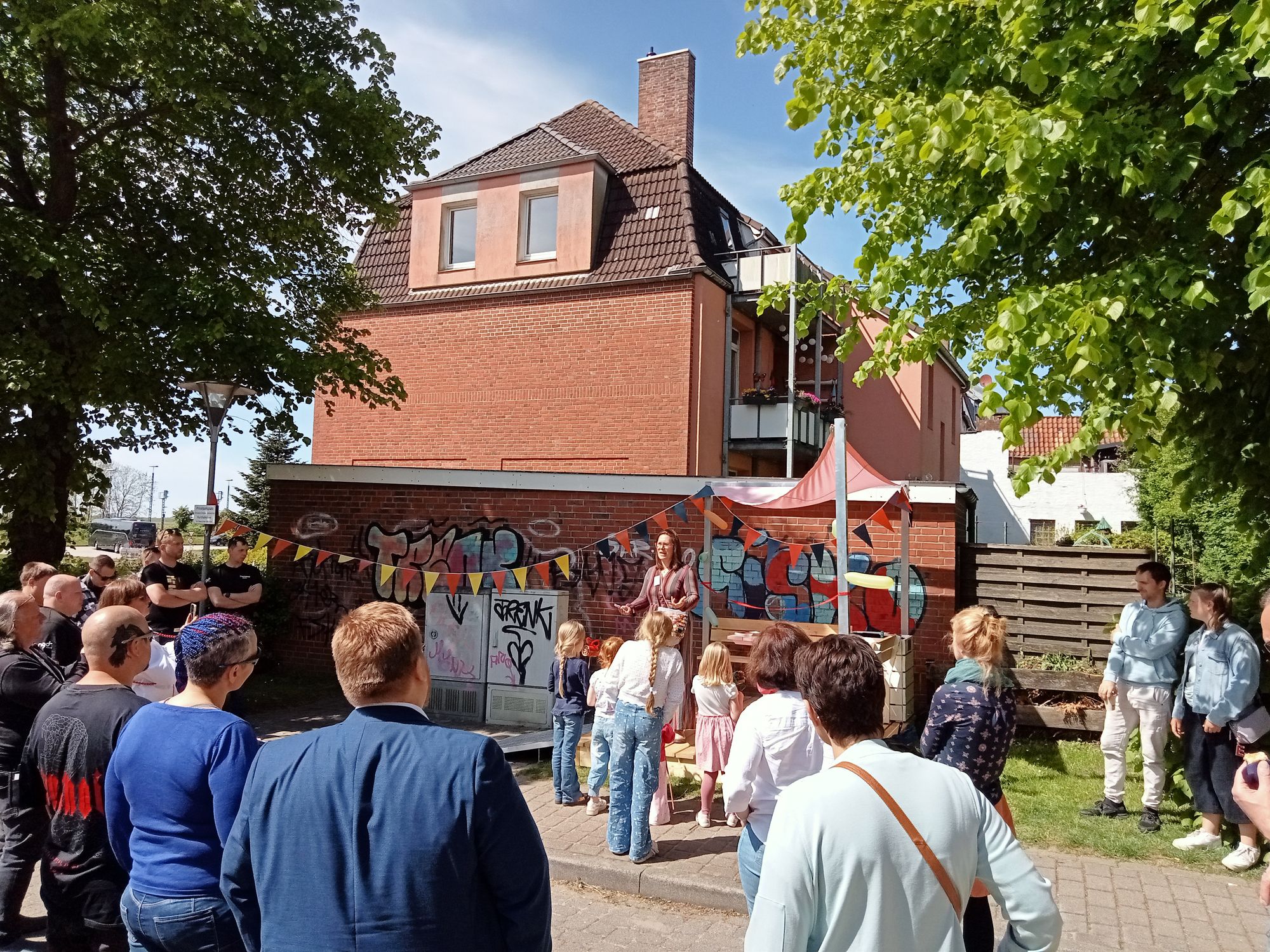 Gemeinschaftsoase in der Oberen Neustadt