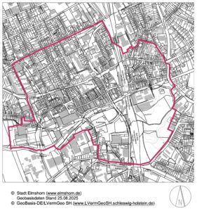 Geltungsbereich der Nachverdichtungspotenzialanalyse