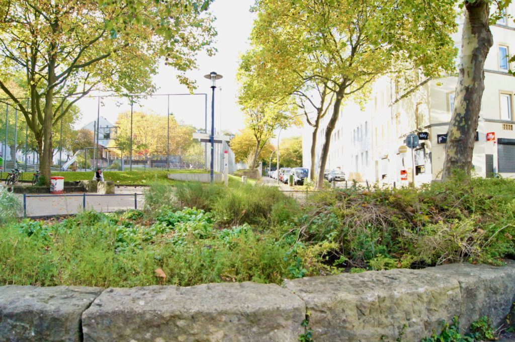 Hermann-Krüger-Platz im Phoenix-Viertel