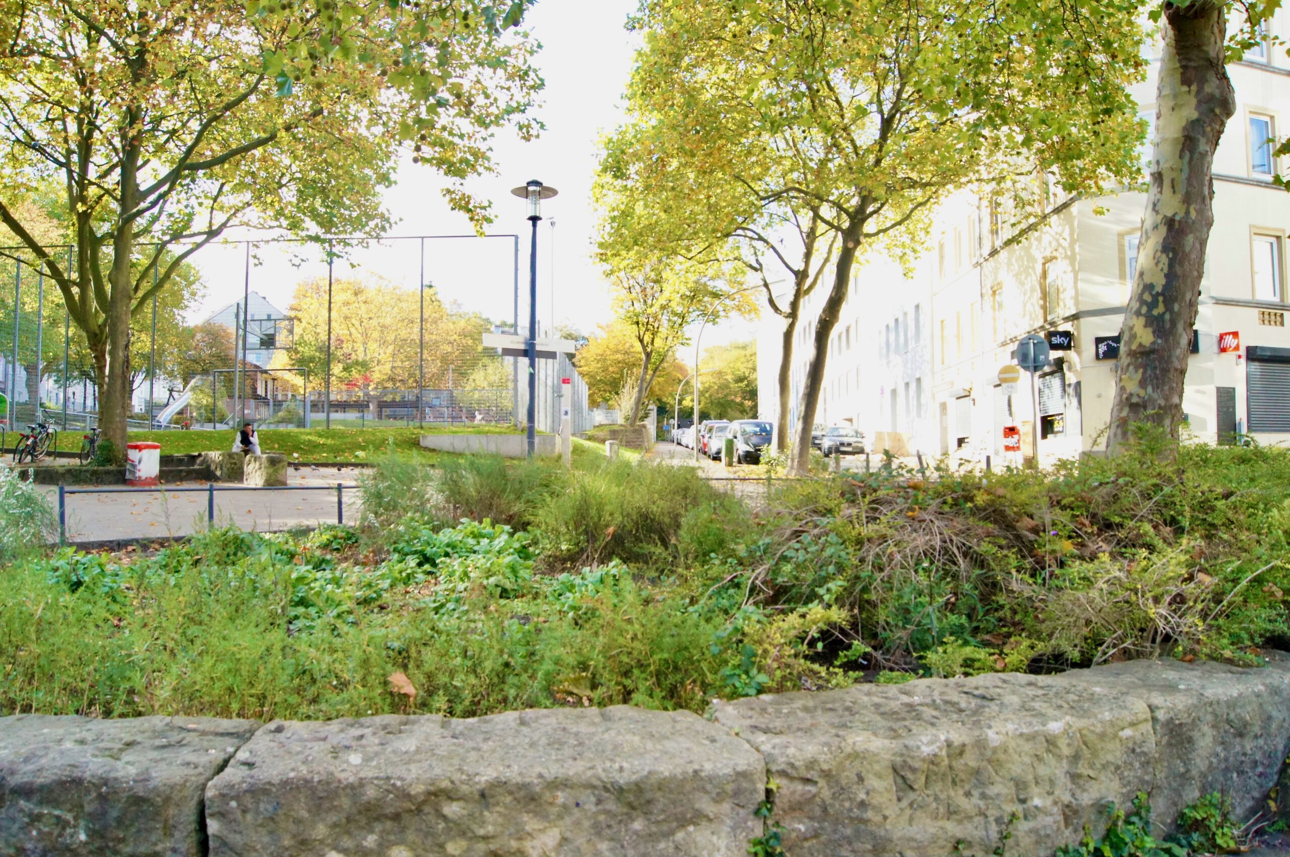 Hermann-Krüger-Platz im Phoenix-Viertel