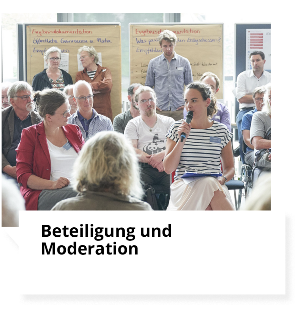 beteiligung und Morderation