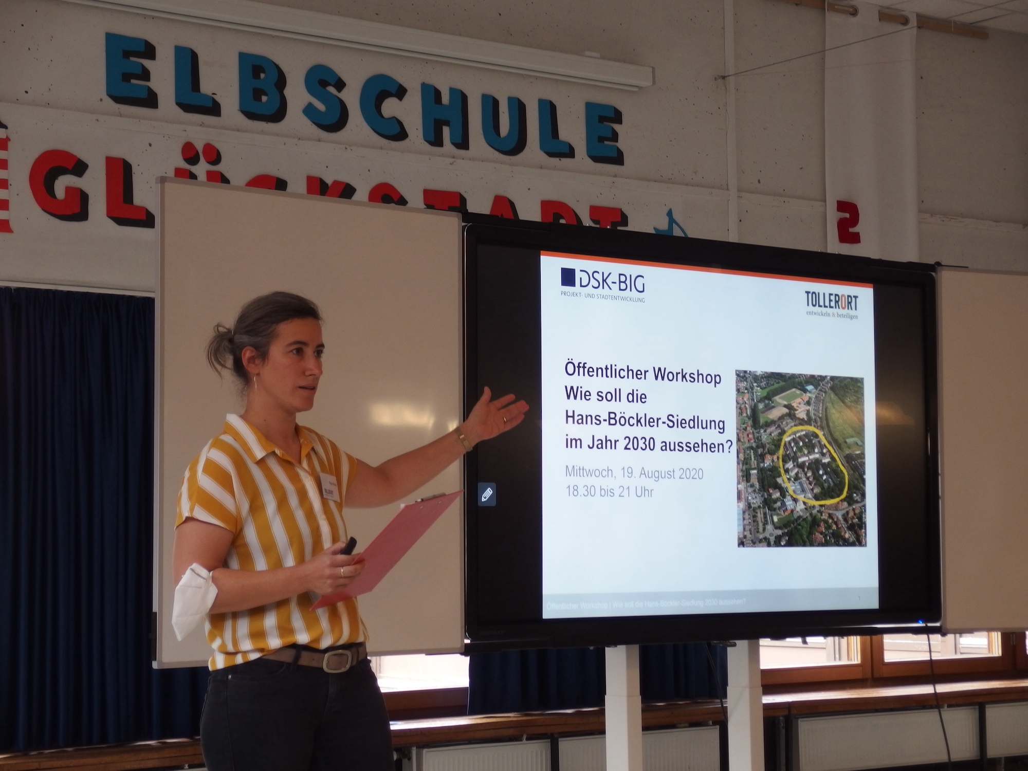 Moderation einer Veranstaltung